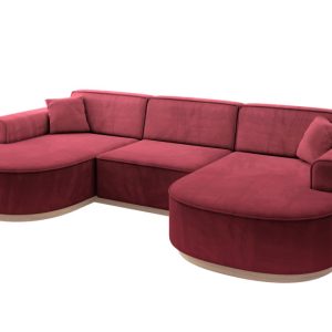 Narożnik uniwersalny bez funkcji spania MARI-U1-v1 303x171x83 cm Bordowy 729407 Narożnik uniwersalny bez funkcji spania MARI-U1-v1 303x171x83 cm Bordowy 729407