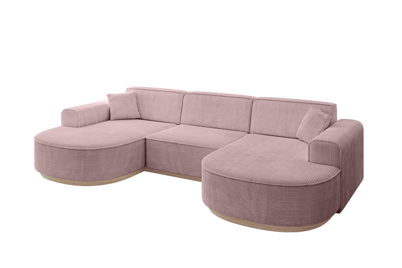 Narożnik uniwersalny bez funkcji spania MARI-U1-v1 303x171x83 cm Różowy 729177