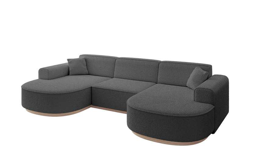Narożnik uniwersalny bez funkcji spania MARI-U1-v1 303x171x83 cm Szary 729384