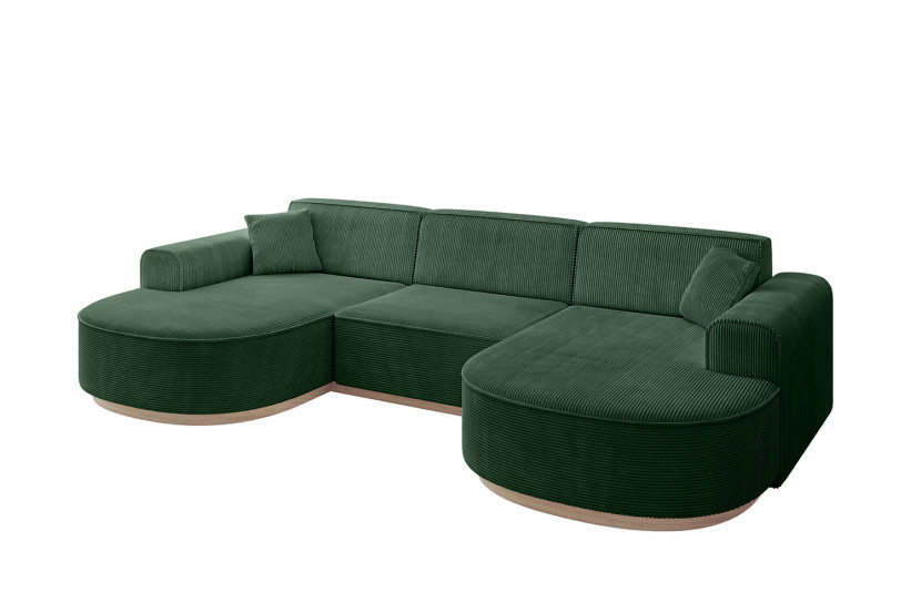 Narożnik uniwersalny bez funkcji spania MARI-U1-v1 303x171x83 cm Zielony 729308