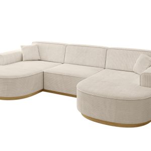 Narożnik uniwersalny bez funkcji spania MARI-U1-v2 303x171x83 cm Beżowy 729269 Narożnik uniwersalny bez funkcji spania MARI-U1-v2 303x171x83 cm Beżowy 729269