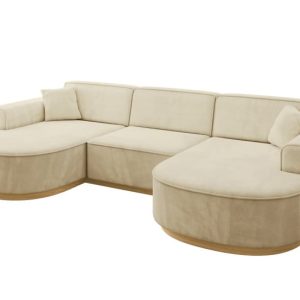 Narożnik uniwersalny bez funkcji spania MARI-U1-v2 303x171x83 cm Beżowy 729298 Narożnik uniwersalny bez funkcji spania MARI-U1-v2 303x171x83 cm Beżowy 729298