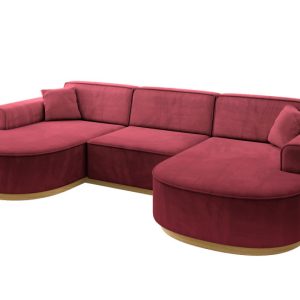 Narożnik uniwersalny bez funkcji spania MARI-U1-v2 303x171x83 cm Bordowy 729295 Narożnik uniwersalny bez funkcji spania MARI-U1-v2 303x171x83 cm Bordowy 729295