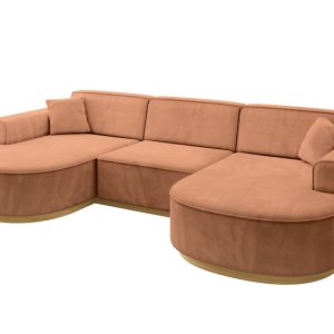 Narożnik uniwersalny bez funkcji spania MARI-U1-v2 303x171x83 cm Brązowy 823845 Narożnik uniwersalny bez funkcji spania MARI-U1-v2 303x171x83 cm Brązowy 823845