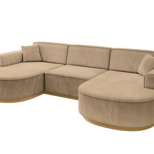 Narożnik uniwersalny bez funkcji spania MARI-U1-v2 303x171x83 cm Brązowy 823693 Narożnik uniwersalny bez funkcji spania MARI-U1-v2 303x171x83 cm Brązowy 823693