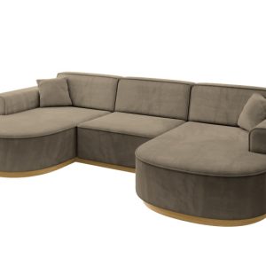 Narożnik uniwersalny bez funkcji spania MARI-U1-v2 303x171x83 cm Morelowy 823709 Narożnik uniwersalny bez funkcji spania MARI-U1-v2 303x171x83 cm Morelowy 823709