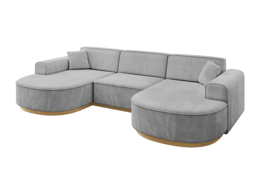 Narożnik uniwersalny bez funkcji spania MARI-U1-v2 303x171x83 cm Szary 729212