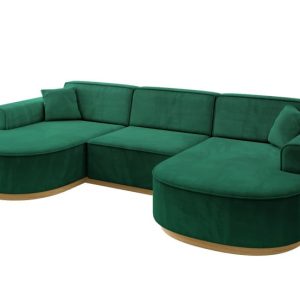 Narożnik uniwersalny bez funkcji spania MARI-U1-v2 303x171x83 cm Zielony 729228 Narożnik uniwersalny bez funkcji spania MARI-U1-v2 303x171x83 cm Zielony 729228