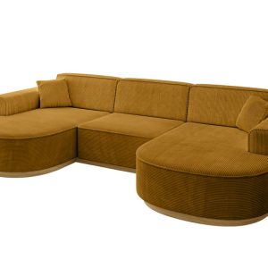 Narożnik uniwersalny bez funkcji spania MARI-U1-v2 303x171x83 cm Żółty 729429 Narożnik uniwersalny bez funkcji spania MARI-U1-v2 303x171x83 cm Żółty 729429