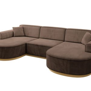 Narożnik uniwersalny bez funkcji spania MARI-U1-v2 303x171x83cm Brązowy 729417 Narożnik uniwersalny bez funkcji spania MARI-U1-v2 303x171x83cm Brązowy 729417