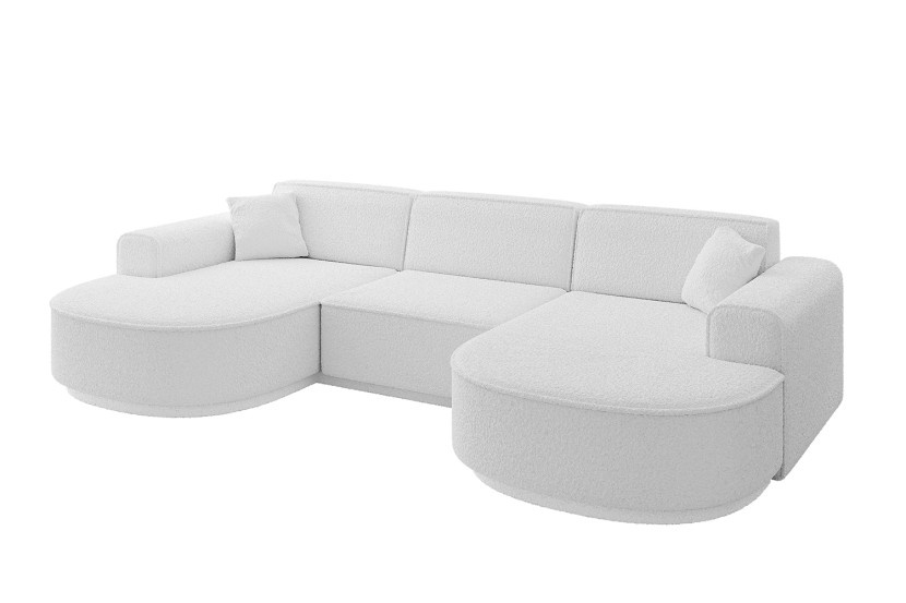 Narożnik uniwersalny bez funkcji spania MARI-U1-v3 303x171x83 cm Biały 769411