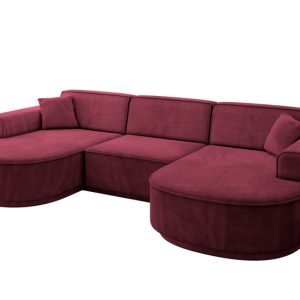 Narożnik uniwersalny bez funkcji spania MARI-U1-v3 303x171x83 cm Bordowy 769477 Narożnik uniwersalny bez funkcji spania MARI-U1-v3 303x171x83 cm Bordowy 769477