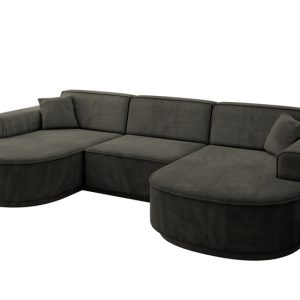 Narożnik uniwersalny bez funkcji spania MARI-U1-v3 303x171x83 cm Czarny 769483 Narożnik uniwersalny bez funkcji spania MARI-U1-v3 303x171x83 cm Czarny 769483