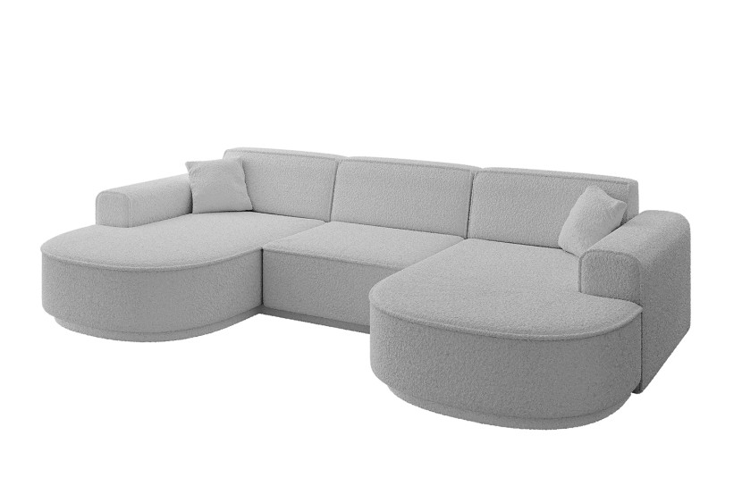Narożnik uniwersalny bez funkcji spania MARI-U1-v3 303x171x83 cm Jasnoszary 769370
