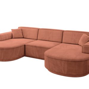 Narożnik uniwersalny bez funkcji spania MARI-U1-v3 303x171x83 cm Morelowy 769443 Narożnik uniwersalny bez funkcji spania MARI-U1-v3 303x171x83 cm Morelowy 769443