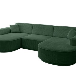 Narożnik uniwersalny bez funkcji spania MARI-U1-v3 303x171x83 cm Zielony 769388 Narożnik uniwersalny bez funkcji spania MARI-U1-v3 303x171x83 cm Zielony 769388