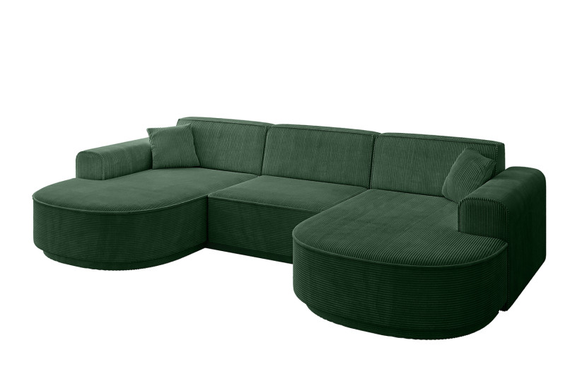 Narożnik uniwersalny bez funkcji spania MARI-U1-v3 303x171x83 cm Zielony 769388