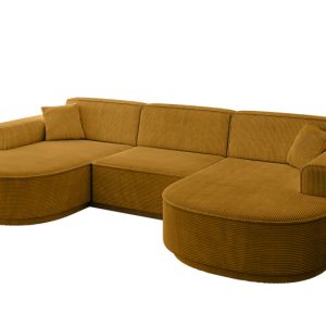 Narożnik uniwersalny bez funkcji spania MARI-U1-v3 303x171x83 cm Żółty 769415 Narożnik uniwersalny bez funkcji spania MARI-U1-v3 303x171x83 cm Żółty 769415