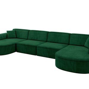 Narożnik uniwersalny bez funkcji spania MARI-U2 388x171x79,5 cm Beżowy 823767