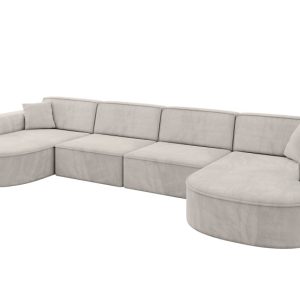 Narożnik uniwersalny bez funkcji spania MARI-U2 388x171x79,5 cm Beżowy 823834