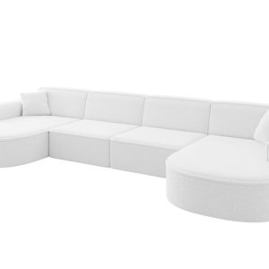 Narożnik uniwersalny bez funkcji spania MARI-U2 388x171x79,5 cm Biały 525120