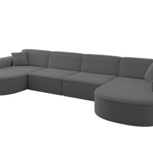 Narożnik uniwersalny bez funkcji spania MARI-U2 388x171x79,5 cm Szary 525139