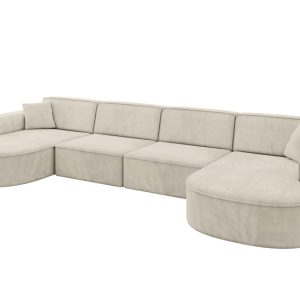 Narożnik uniwersalny bez funkcji spania MARI-U2 388x171x79,5 cm Zielony 823792 Narożnik uniwersalny bez funkcji spania MARI-U2 388x171x79,5 cm Zielony 823792