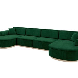 Narożnik uniwersalny bez funkcji spania MARI-U2-v1 388x171x83 cm Beżowy 823775 Narożnik uniwersalny bez funkcji spania MARI-U2-v1 388x171x83 cm Beżowy 823775