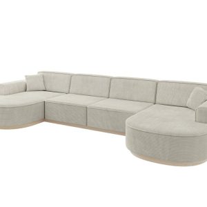 Narożnik uniwersalny bez funkcji spania MARI-U2-v1 388x171x83 cm Kremowy 729394 Narożnik uniwersalny bez funkcji spania MARI-U2-v1 388x171x83 cm Kremowy 729394