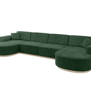 Narożnik uniwersalny bez funkcji spania MARI-U2-v1 388x171x83 cm Zielony 729477 Narożnik uniwersalny bez funkcji spania MARI-U2-v1 388x171x83 cm Zielony 729477