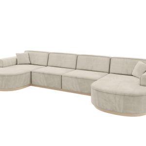Narożnik uniwersalny bez funkcji spania MARI-U2-v1 388x171x83 cm Zielony 823832 Narożnik uniwersalny bez funkcji spania MARI-U2-v1 388x171x83 cm Zielony 823832