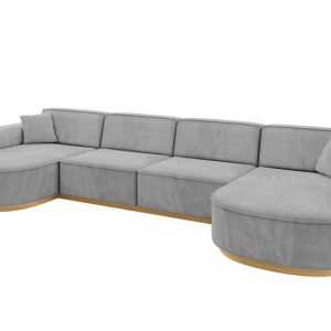 Narożnik uniwersalny bez funkcji spania MARI-U2-v2 388x171x83 cm Szary 729333 Narożnik uniwersalny bez funkcji spania MARI-U2-v2 388x171x83 cm Szary 729333