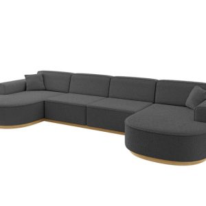 Narożnik uniwersalny bez funkcji spania MARI-U2-v2 388x171x83 cm Szary 729486 Narożnik uniwersalny bez funkcji spania MARI-U2-v2 388x171x83 cm Szary 729486