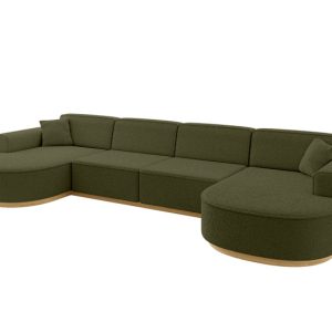 Narożnik uniwersalny bez funkcji spania MARI-U2-v2 388x171x83 cm Zielony 729370 Narożnik uniwersalny bez funkcji spania MARI-U2-v2 388x171x83 cm Zielony 729370