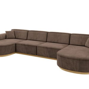 Narożnik uniwersalny bez funkcji spania MARI-U2-v2 388x171x83cm Brązowy 729209