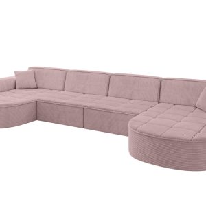 Narożnik uniwersalny bez funkcji spania TARO-U1 – 388x171x79,5 Różowy 800229 Narożnik uniwersalny bez funkcji spania TARO-U1 – 388x171x79,5 Różowy 800229