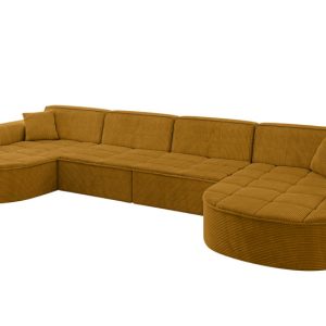 Narożnik uniwersalny bez funkcji spania TARO-U1 – 388x171x79,5 Żółty 800205 Narożnik uniwersalny bez funkcji spania TARO-U1 – 388x171x79,5 Żółty 800205
