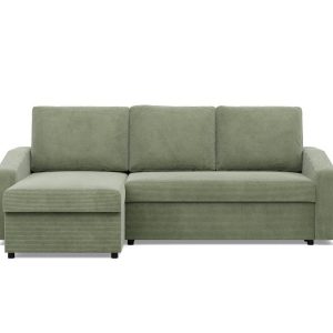 Narożnik uniwersalny, BLOM, sztruks, 231x140x92 cm, oliwkowy | TYLETEGOTU 773565 Narożnik uniwersalny, BLOM, sztruks, 231x140x92 cm, oliwkowy | TYLETEGOTU 773565