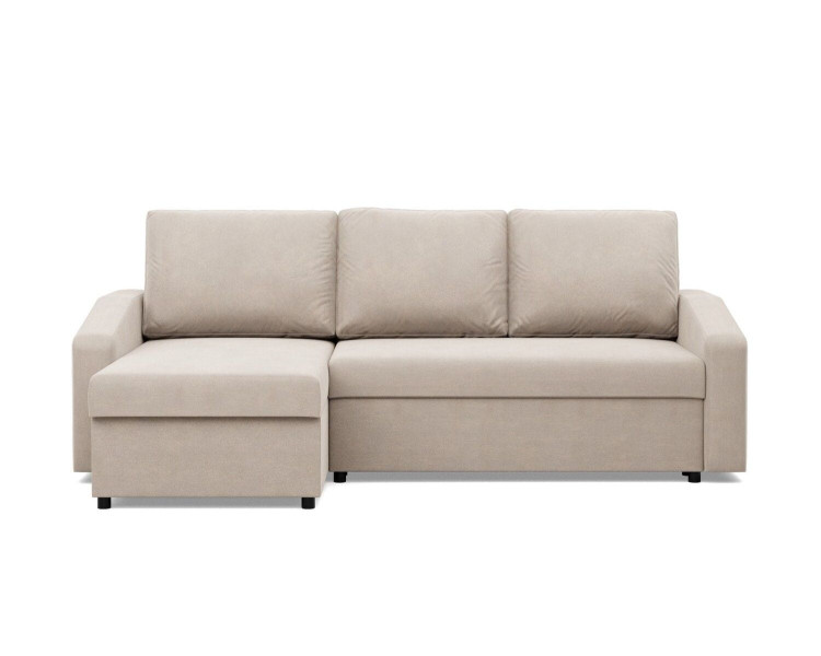 Narożnik uniwersalny, BLOM, velvet, 231x140x92 cm, beżowy | TYLETEGOTU 773457