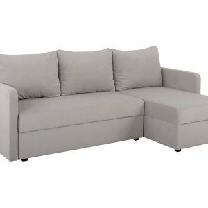 Narożnik uniwersalny Imros rozkładany z pojemnikiem taupe 310779 Narożnik uniwersalny Imros rozkładany z pojemnikiem taupe 310779