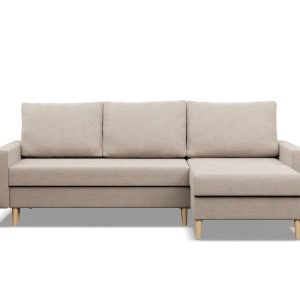 Narożnik uniwersalny, MILO, velvet, 223x140x92 cm, beżowy | TYLETEGOTU 773502 Narożnik uniwersalny, MILO, velvet, 223x140x92 cm, beżowy | TYLETEGOTU 773502
