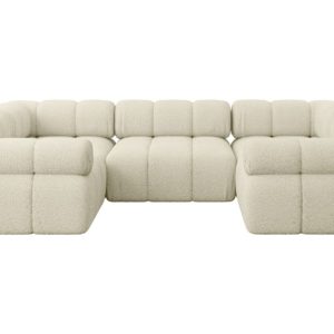 Narożnik uniwersalny modułowy BIRNO-U1 285x190x70 cm Beżowy 684382 Narożnik uniwersalny modułowy BIRNO-U1 285x190x70 cm Beżowy 684382