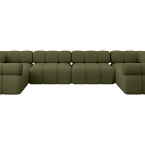 Narożnik uniwersalny modułowy BIRNO-U2 380x190x70 cm Zielony 684362 Narożnik uniwersalny modułowy BIRNO-U2 380x190x70 cm Zielony 684362