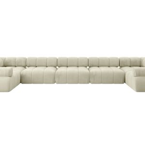 Narożnik uniwersalny modułowy BIRNO-U3 475x190x70 cm Beżowy 684700 Narożnik uniwersalny modułowy BIRNO-U3 475x190x70 cm Beżowy 684700