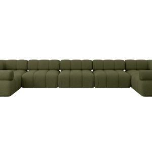 Narożnik uniwersalny modułowy BIRNO-U3 475x190x70 cm Zielony 684611 Narożnik uniwersalny modułowy BIRNO-U3 475x190x70 cm Zielony 684611
