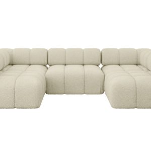 Narożnik uniwersalny modułowy GARVO-U1 285x190x70 cm Beżowy 684606 Narożnik uniwersalny modułowy GARVO-U1 285x190x70 cm Beżowy 684606