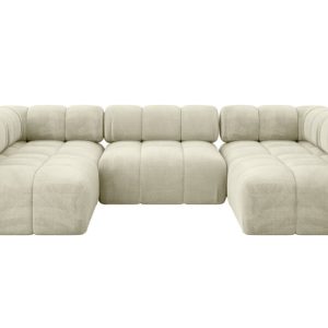 Narożnik uniwersalny modułowy GARVO-U1 285x190x70 cm Beżowy 684645 Narożnik uniwersalny modułowy GARVO-U1 285x190x70 cm Beżowy 684645
