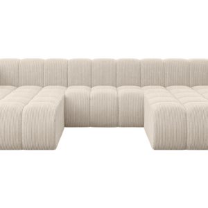 Narożnik uniwersalny modułowy Joren-U1 – 319x177x70 cm Beżowy 758473 Narożnik uniwersalny modułowy Joren-U1 – 319x177x70 cm Beżowy 758473