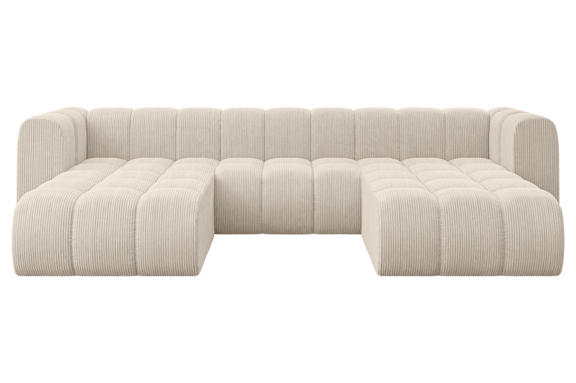 Narożnik uniwersalny modułowy Joren-U1 - 319x177x70 cm Beżowy 758473
