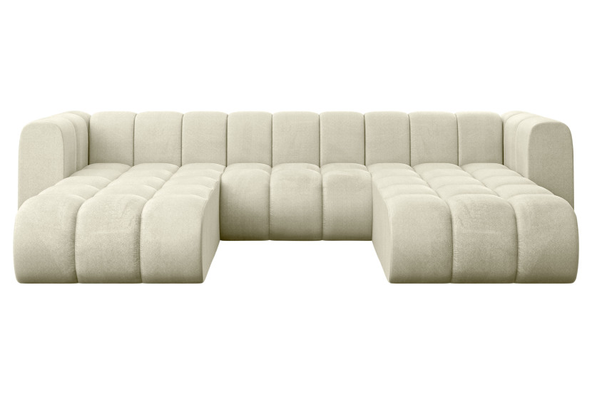 Narożnik uniwersalny modułowy Joren-U1 - 319x177x70 cm Beżowy 758362
